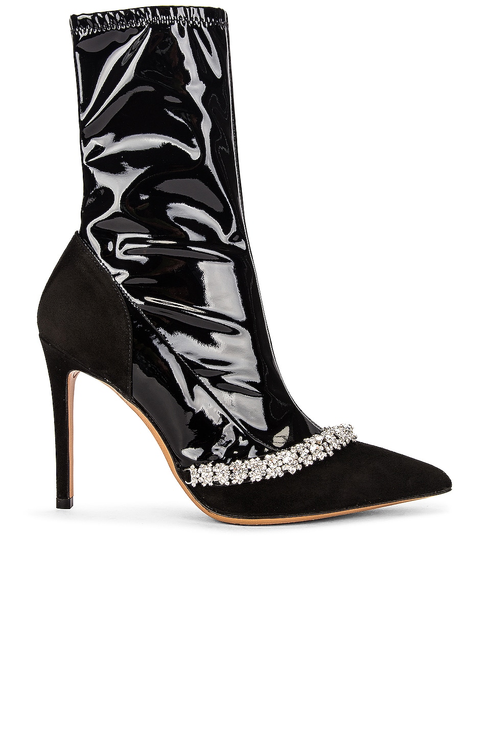 Image 1 of Alexandre Vauthier Ane Latex Boot in Black