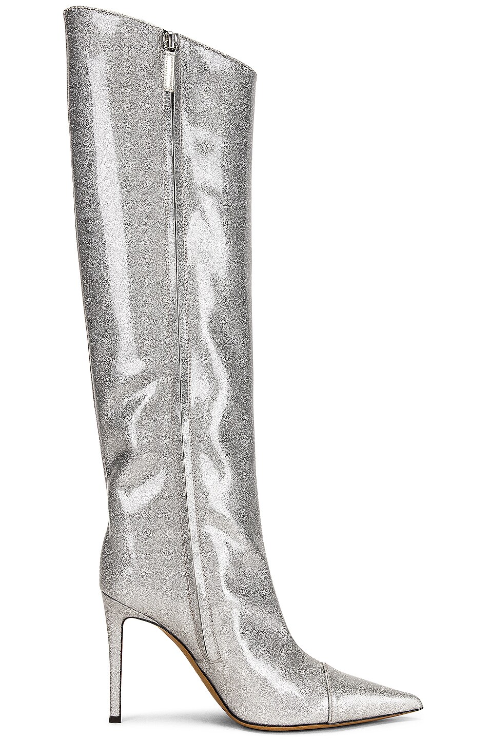 Image 1 of Alexandre Vauthier Patent 105 Boot in Silver