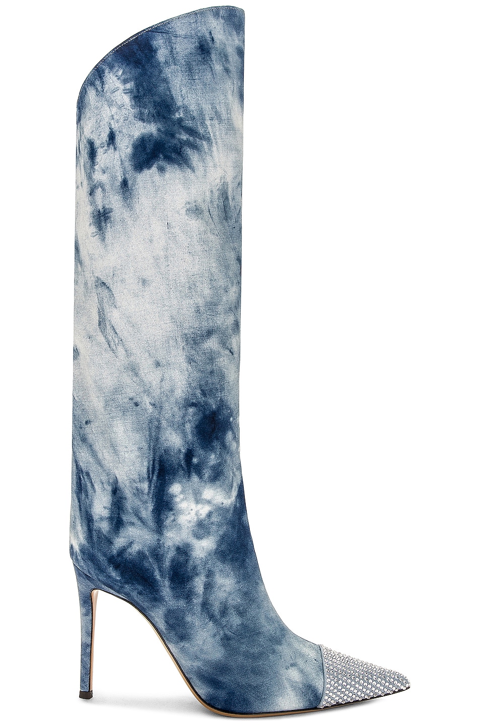 Image 1 of Alexandre Vauthier 105 Boot in Sky Pattern