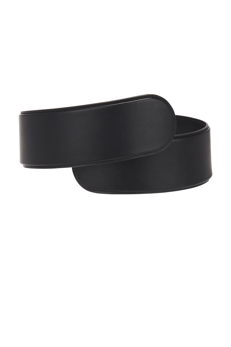 Shop Alaïa Flex Twist Belt In Noir