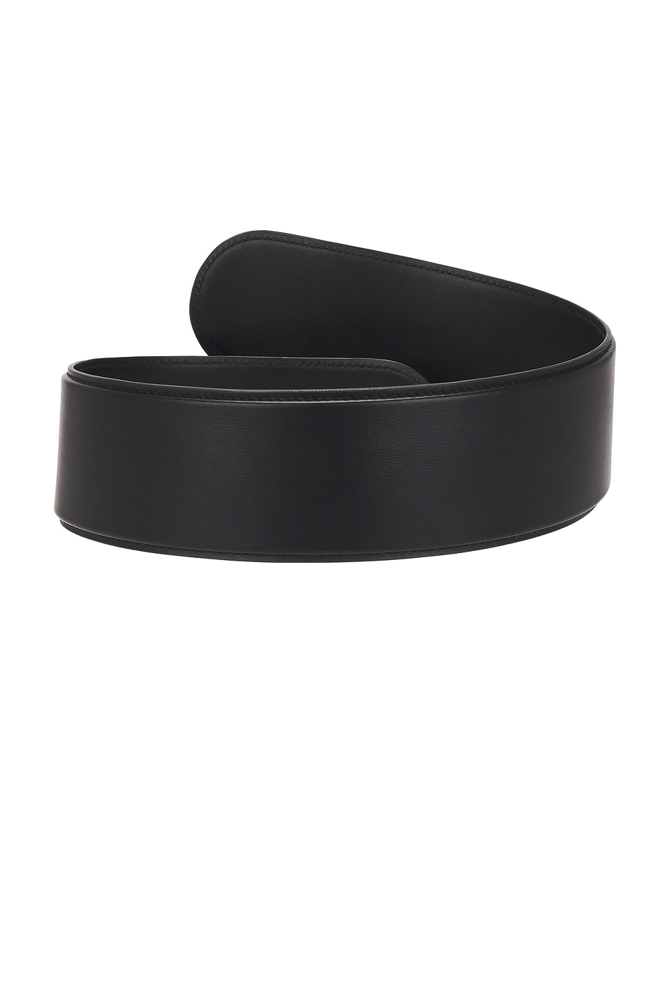 Shop Alaïa Flex Twist Belt In Noir