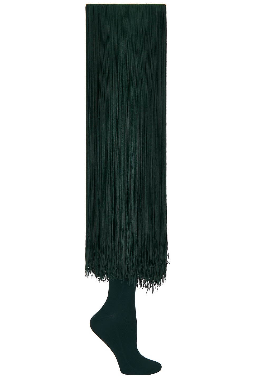 ALAÏA Fringe High Sock - Women's Clothing