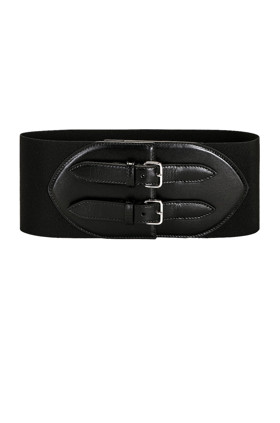 ALAÏA Corset Elastic Belt in Black