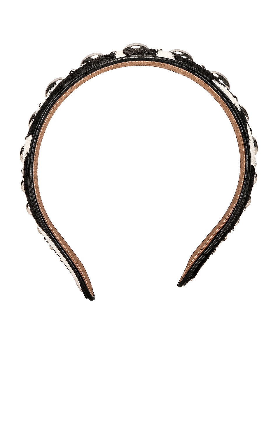 ALAÏA Headband in Black,White