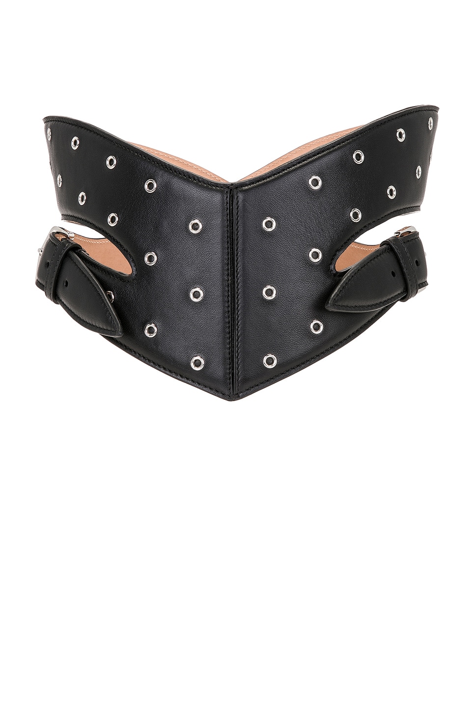 ALAÏA Crossed Belt in Black
