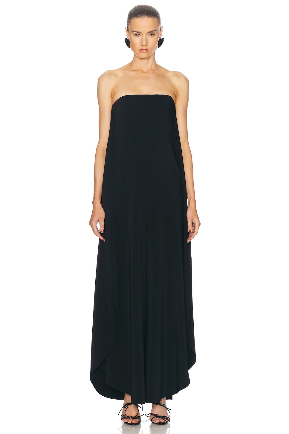 ALAÏA Round Jumpsuit in Black