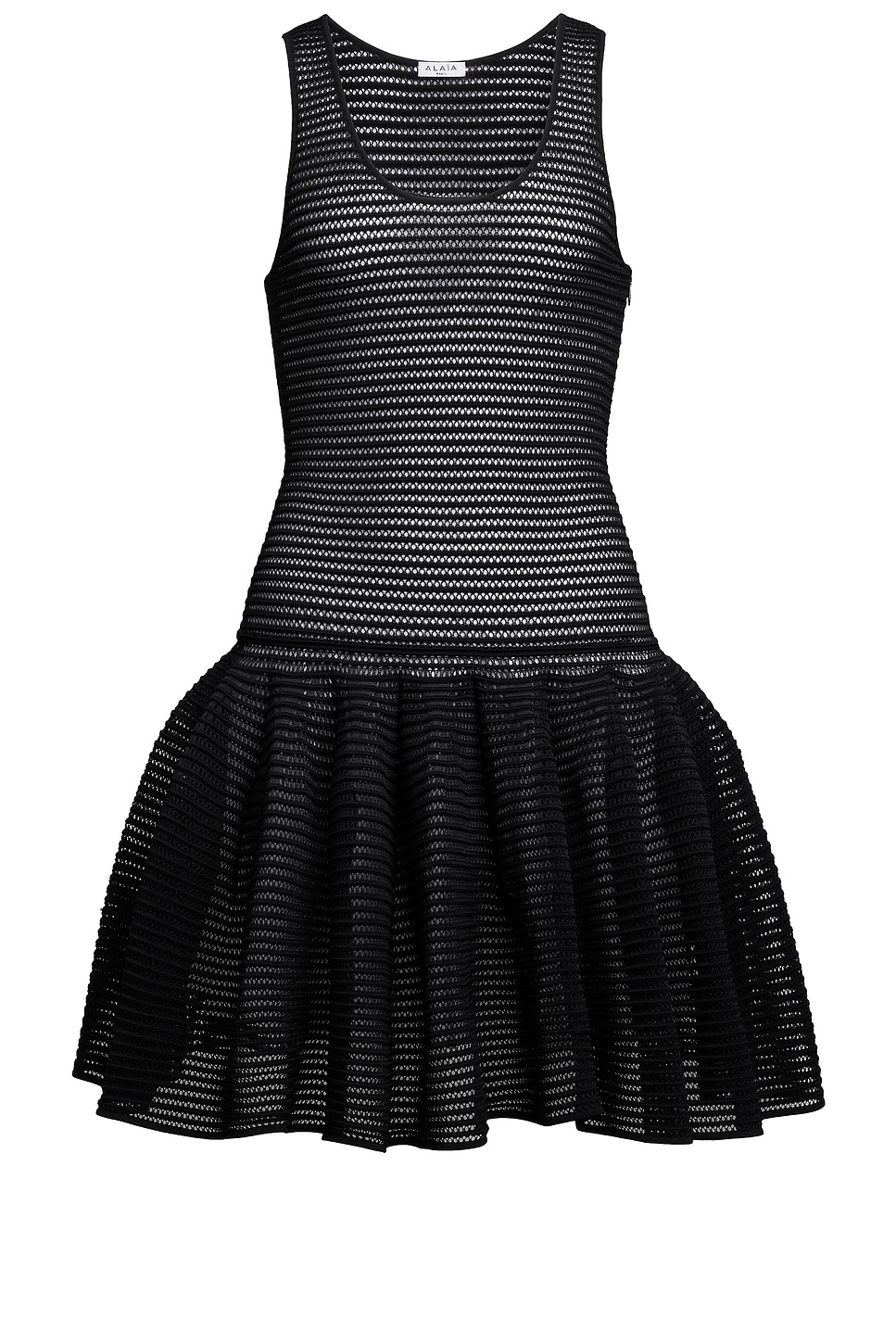 ALAÏA Crinoline Dress in Black