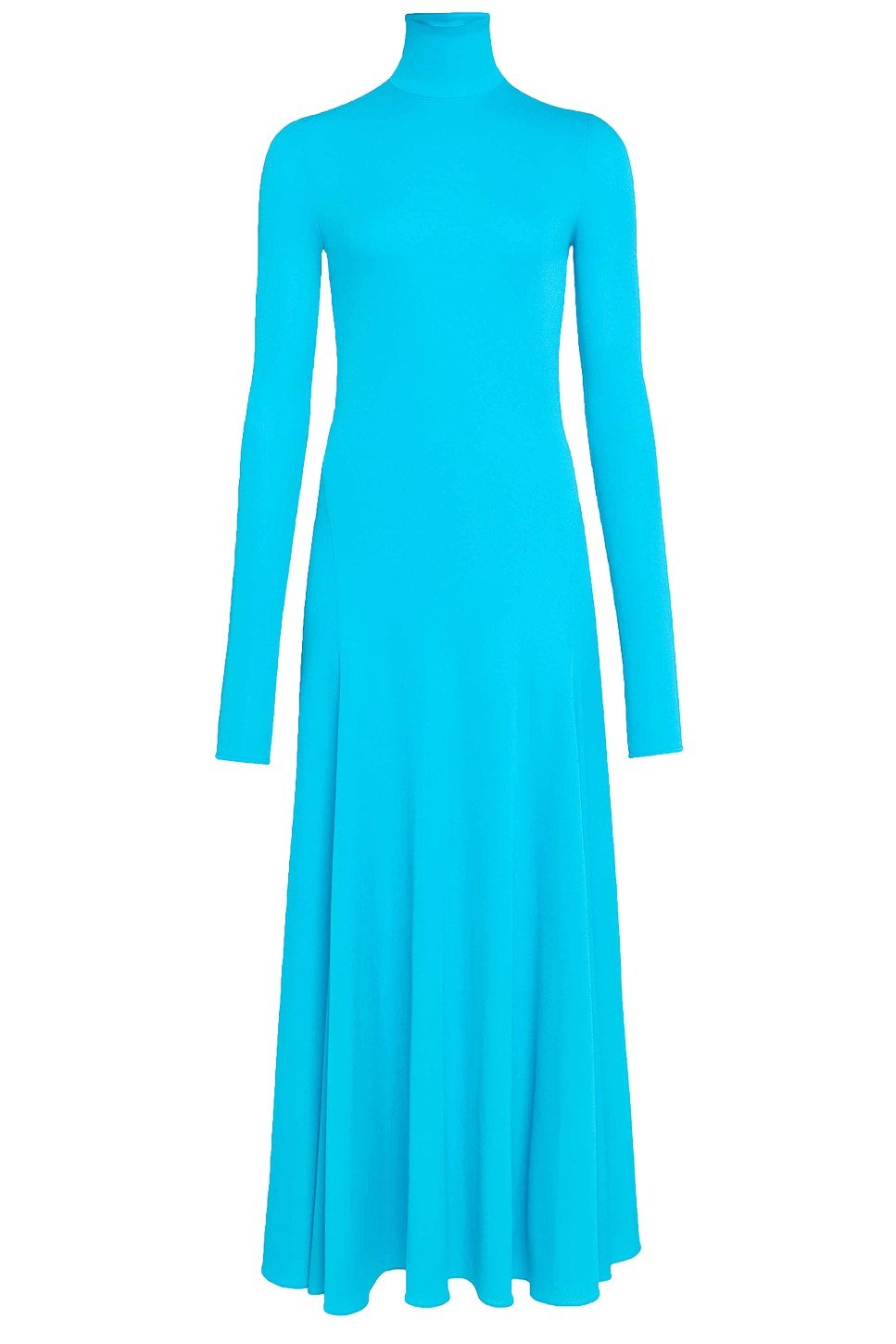 Image 1 of ALAÏA Heart Dress in Turquoise