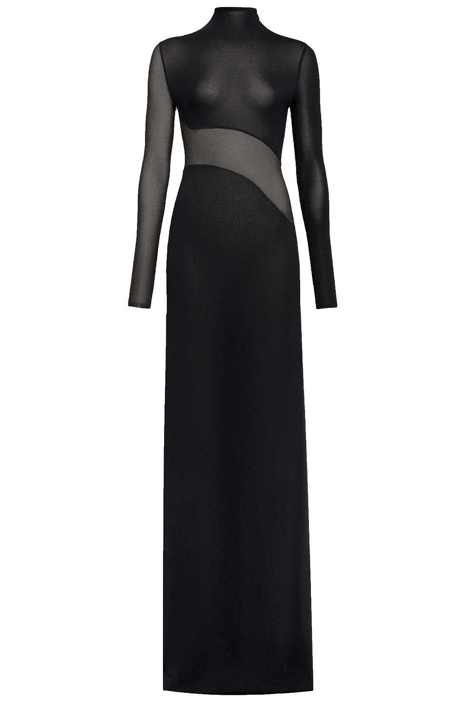 Image 1 of ALAÏA Bodycon Dress in Noir Alaia