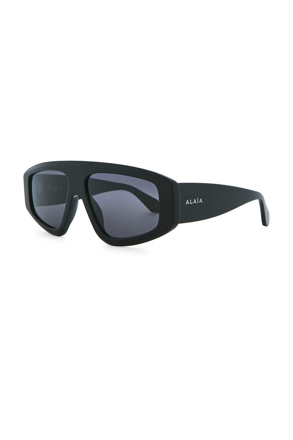 Alaïa Shield Sunglasses In Blue