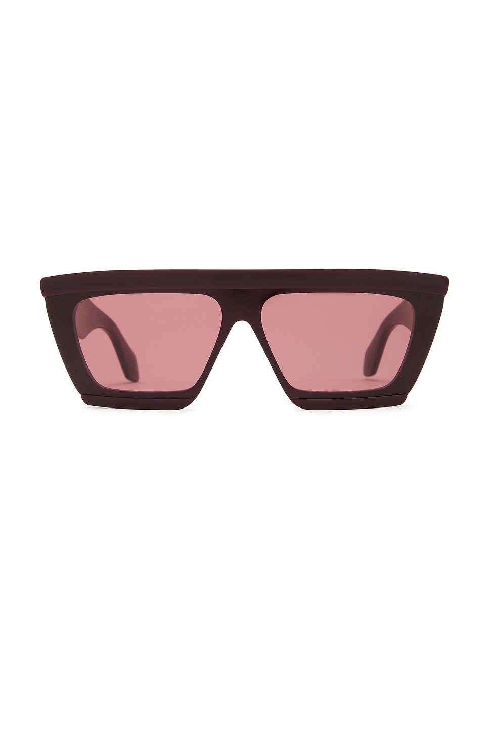 ALAÏA ALAΪA Cut Flat Top Sunglasses