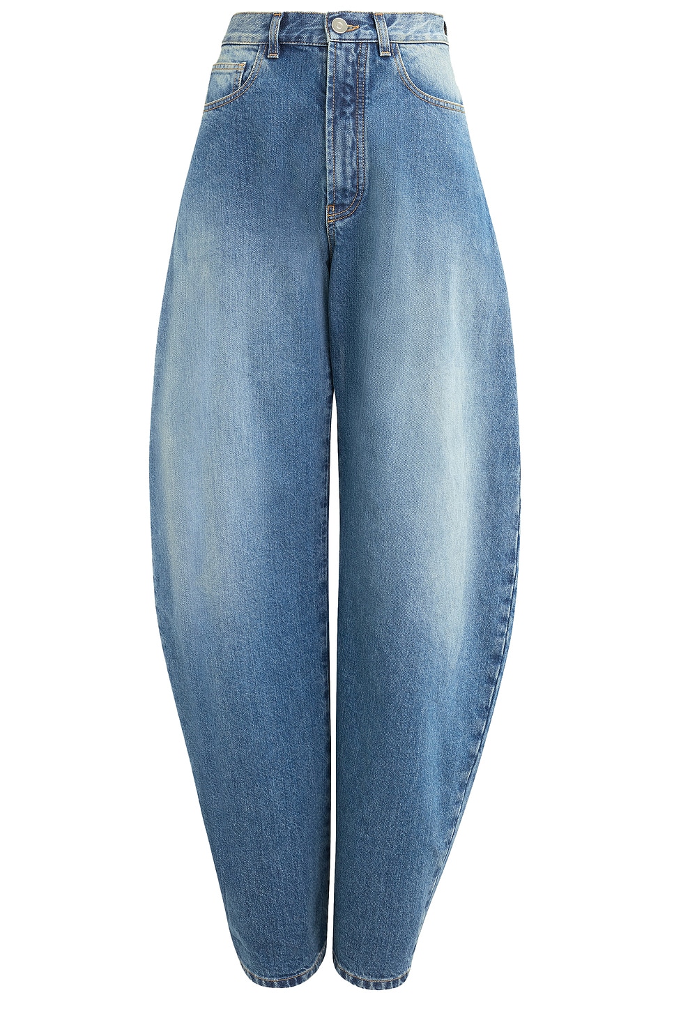 Image 1 of ALAÏA Horseshoe Leg in Blue Vintage