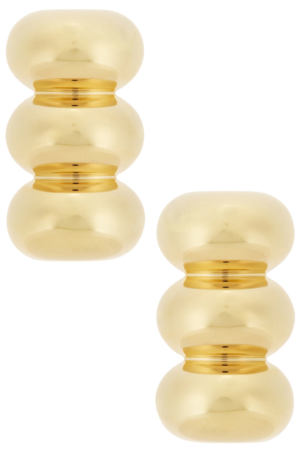 Ala&iuml;a Bumper Earrings In Orange