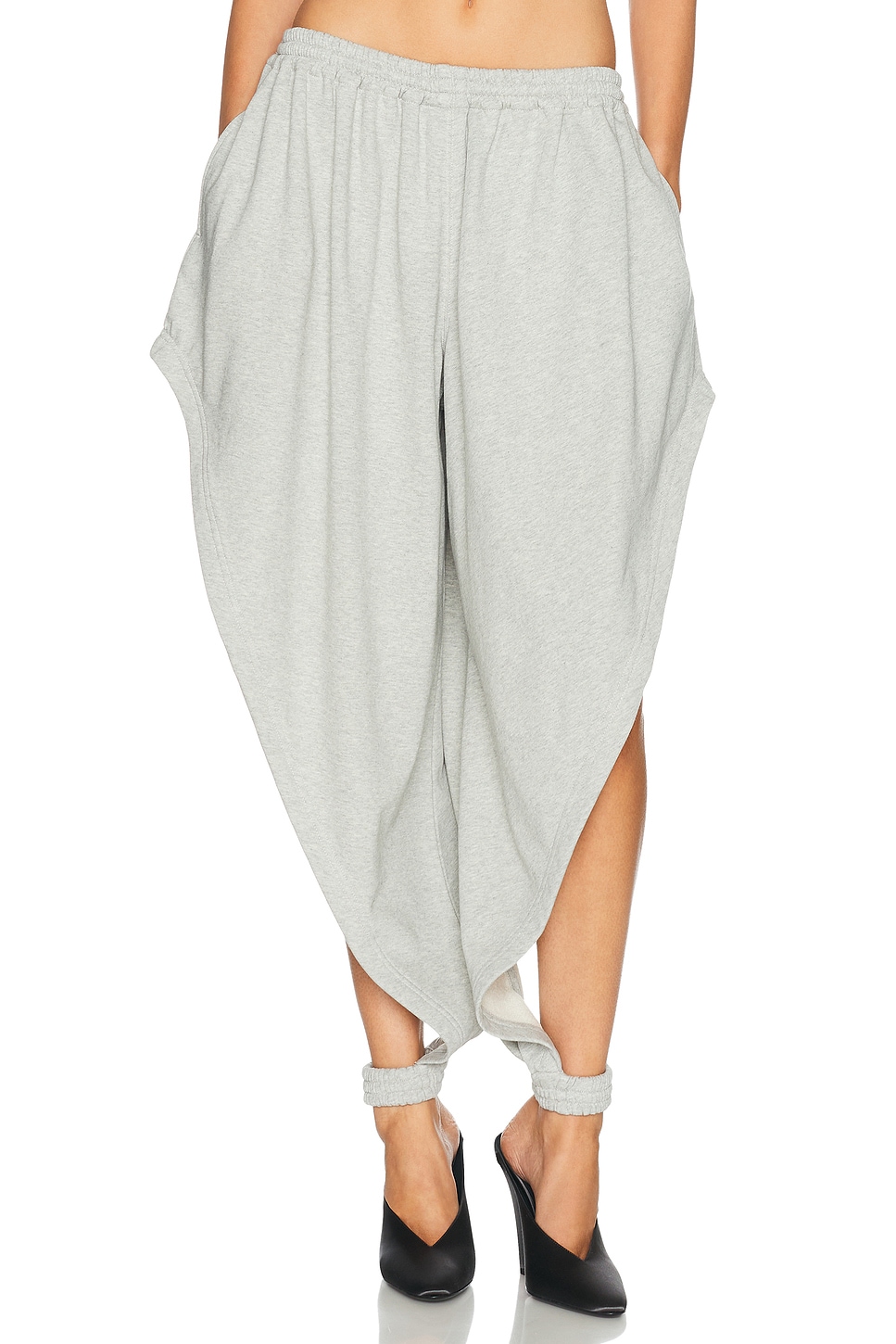 Alaïa Alaϊa Triangle Pant In Gray
