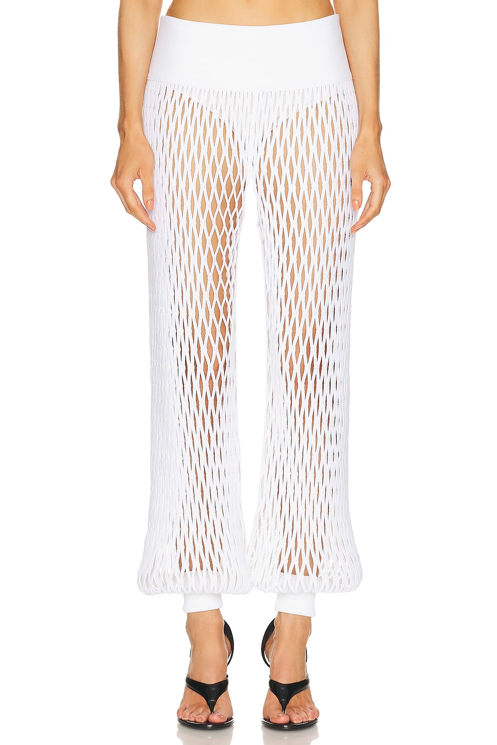 ALAÏA Balloon Pant in White