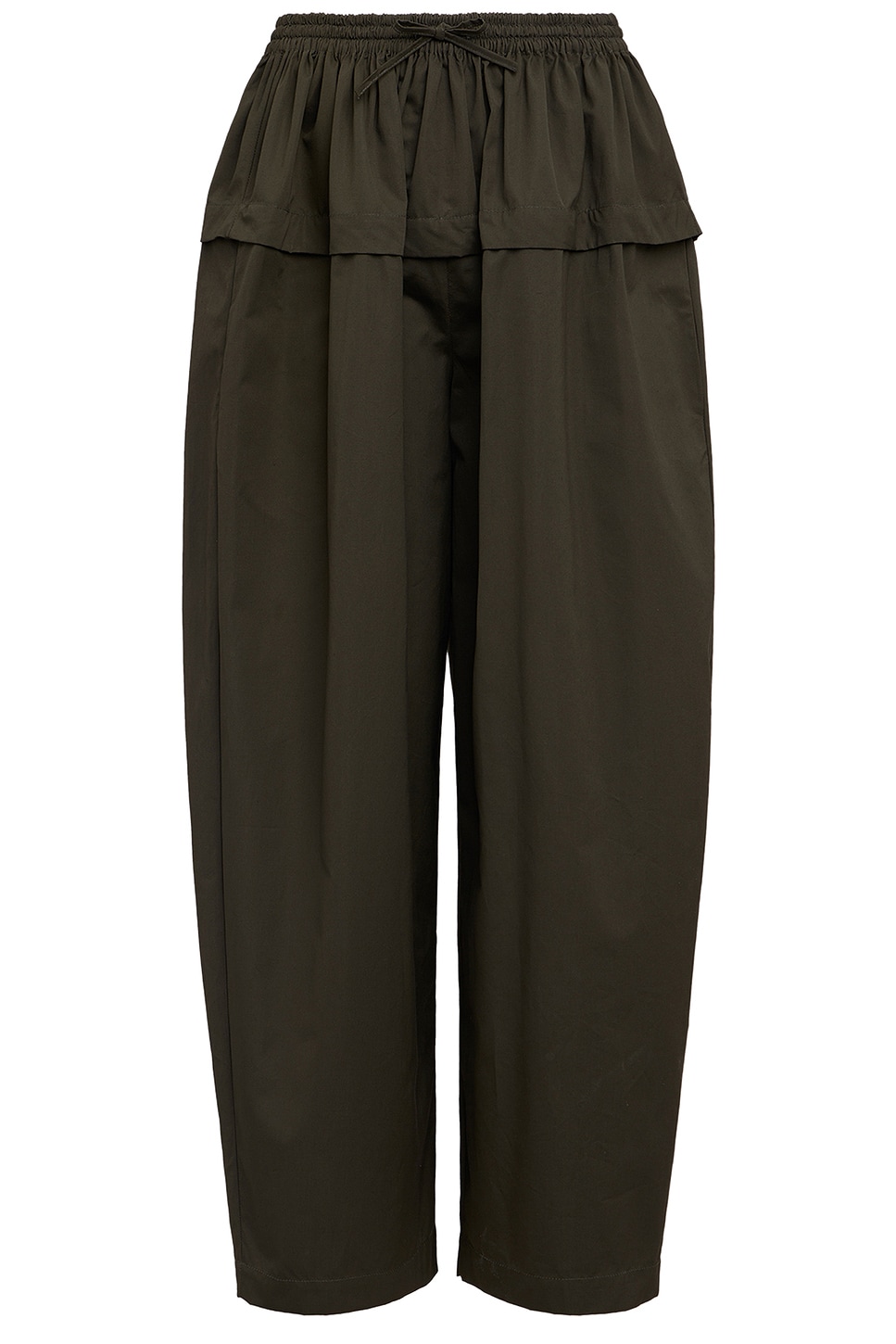 Alaïa Alaϊa Peplum Pant In Green