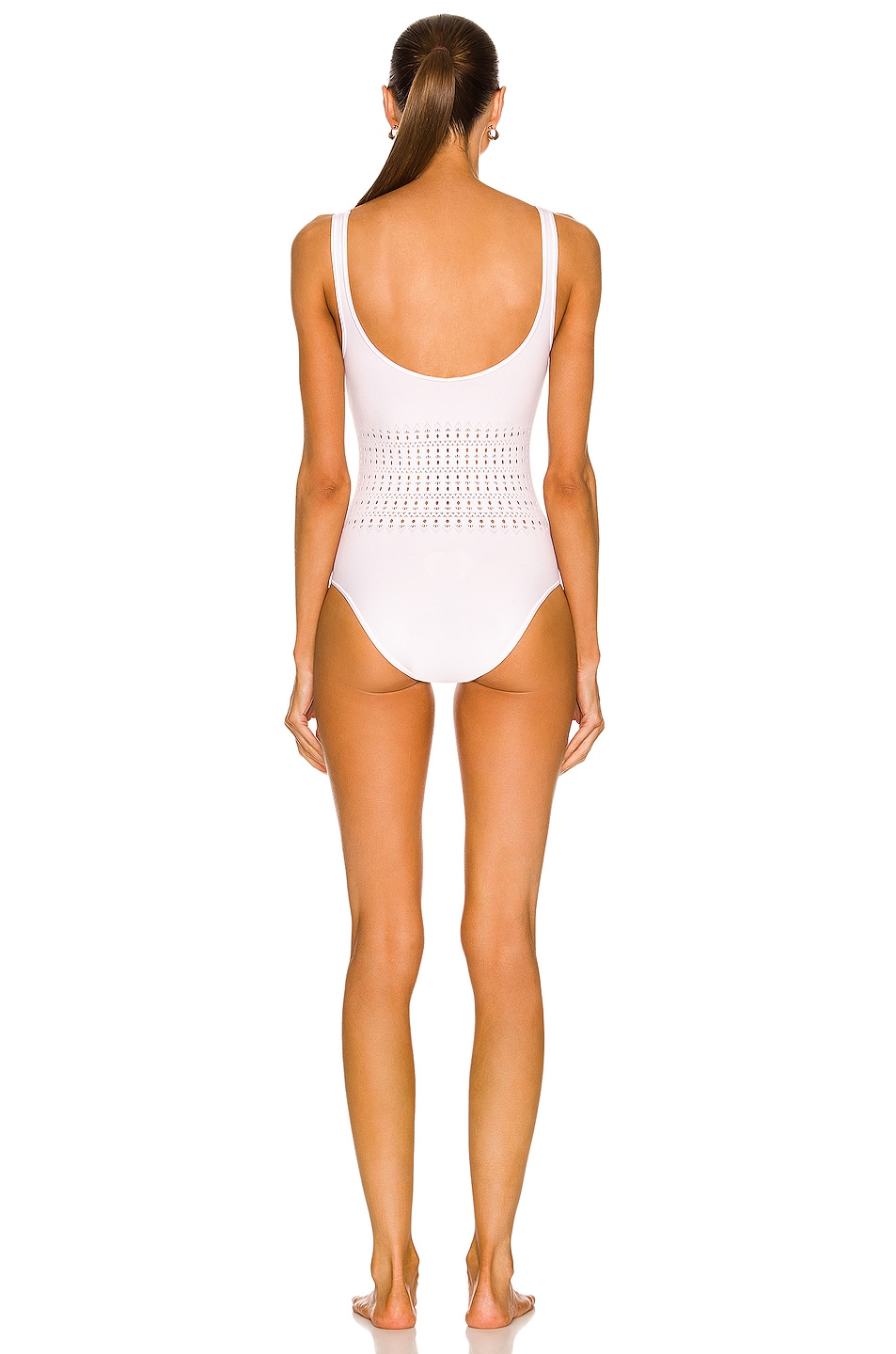 Alaïa Corset Seamless One Piece Swimsuit thumbnail