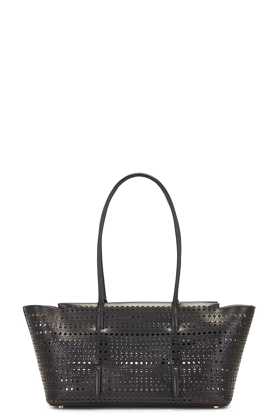 Shop Alaïa Mina 32 Bag In Noir