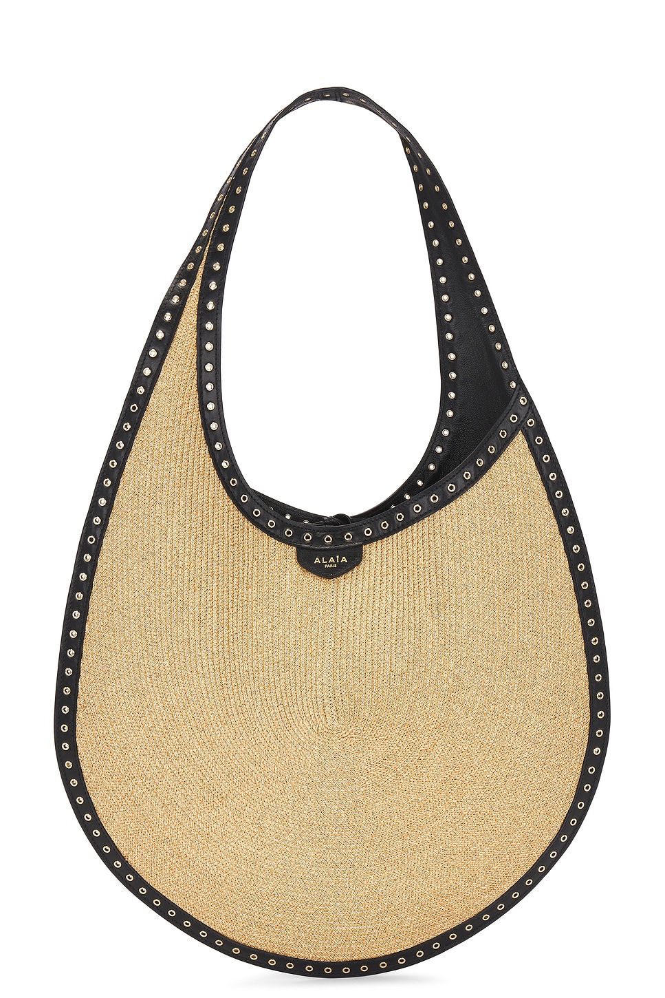 ALAÏA Medium One Piece Bag in Tan