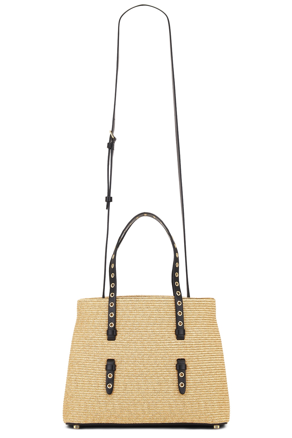 Shop Alaïa Mina 25 Bag In Natural