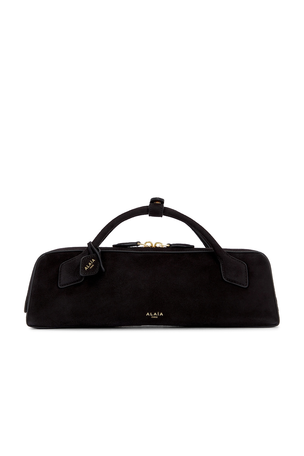 ALAÏA Teckel Clutch in Black