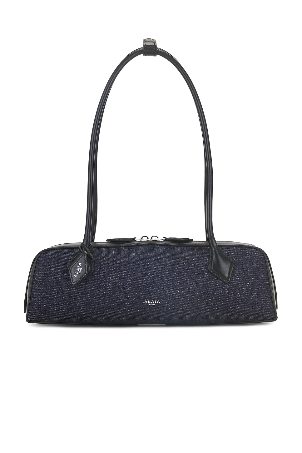 ALAÏA Le Teckel Medium Bag in Blue