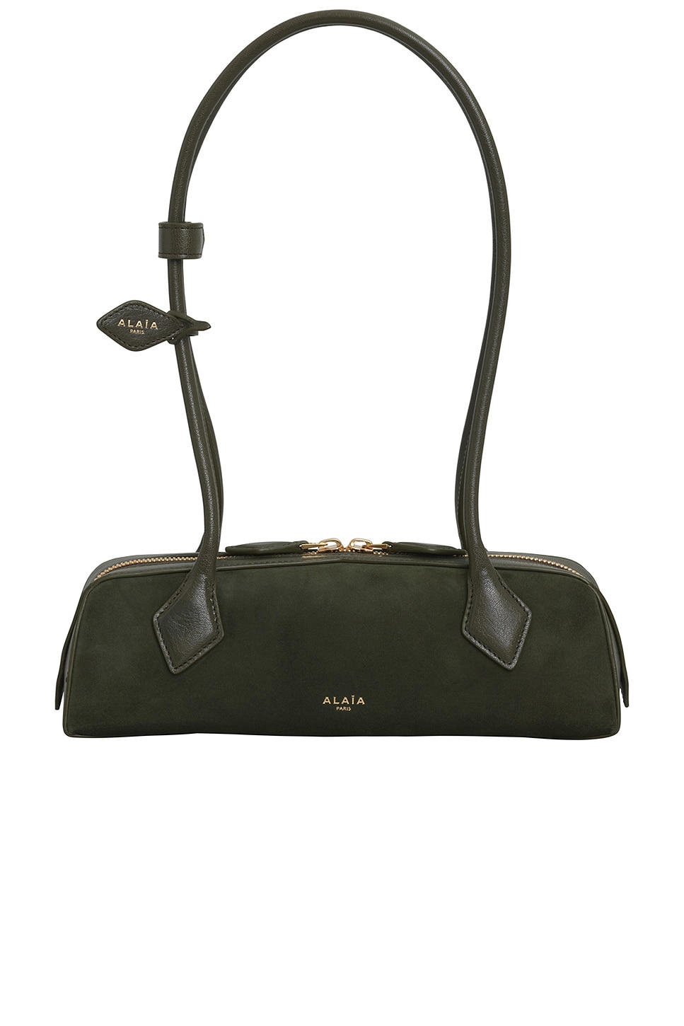 ALAÏA Small Teckel Bag in Olive