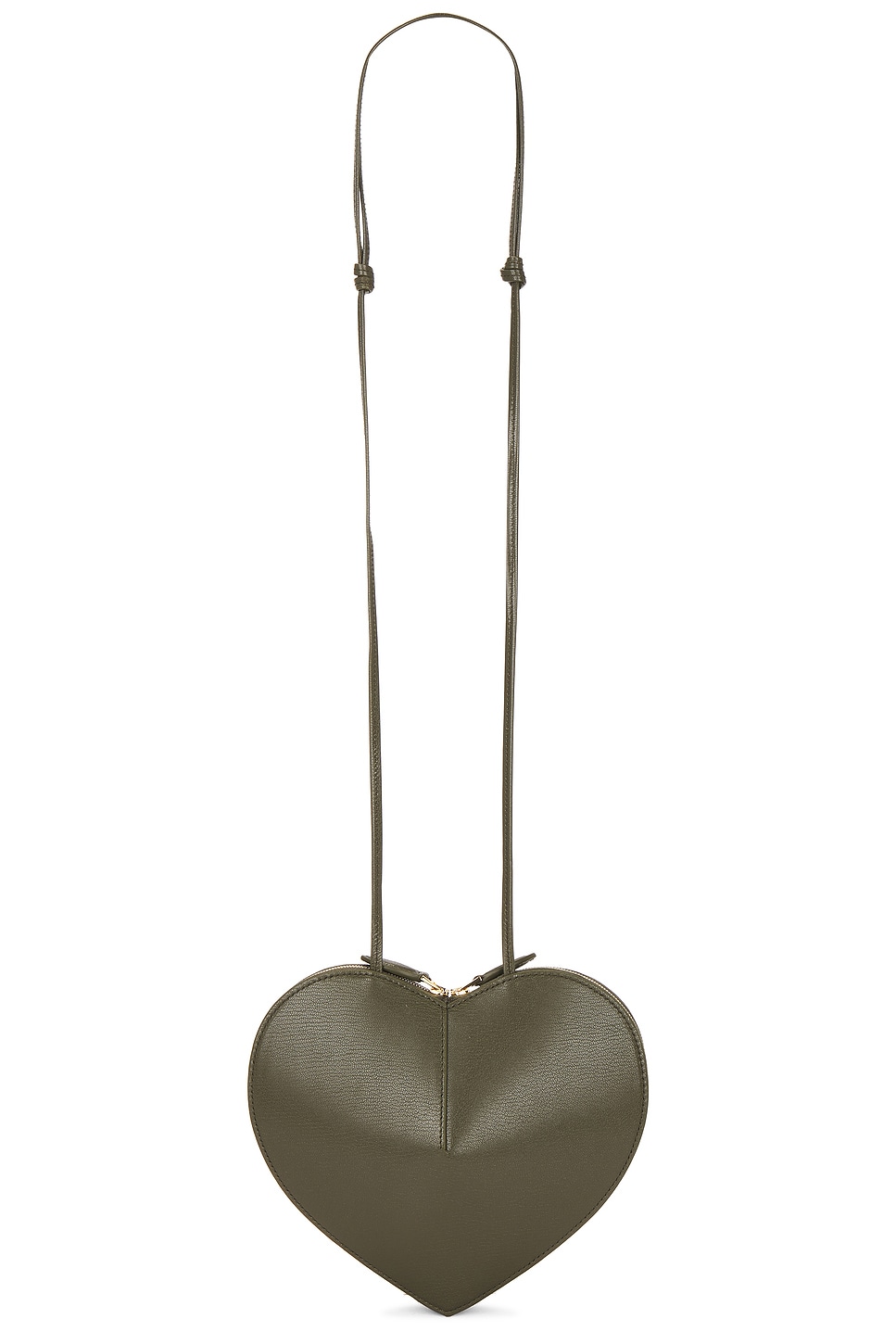 Alaïa Le Coeur Shoulder Bag In Green