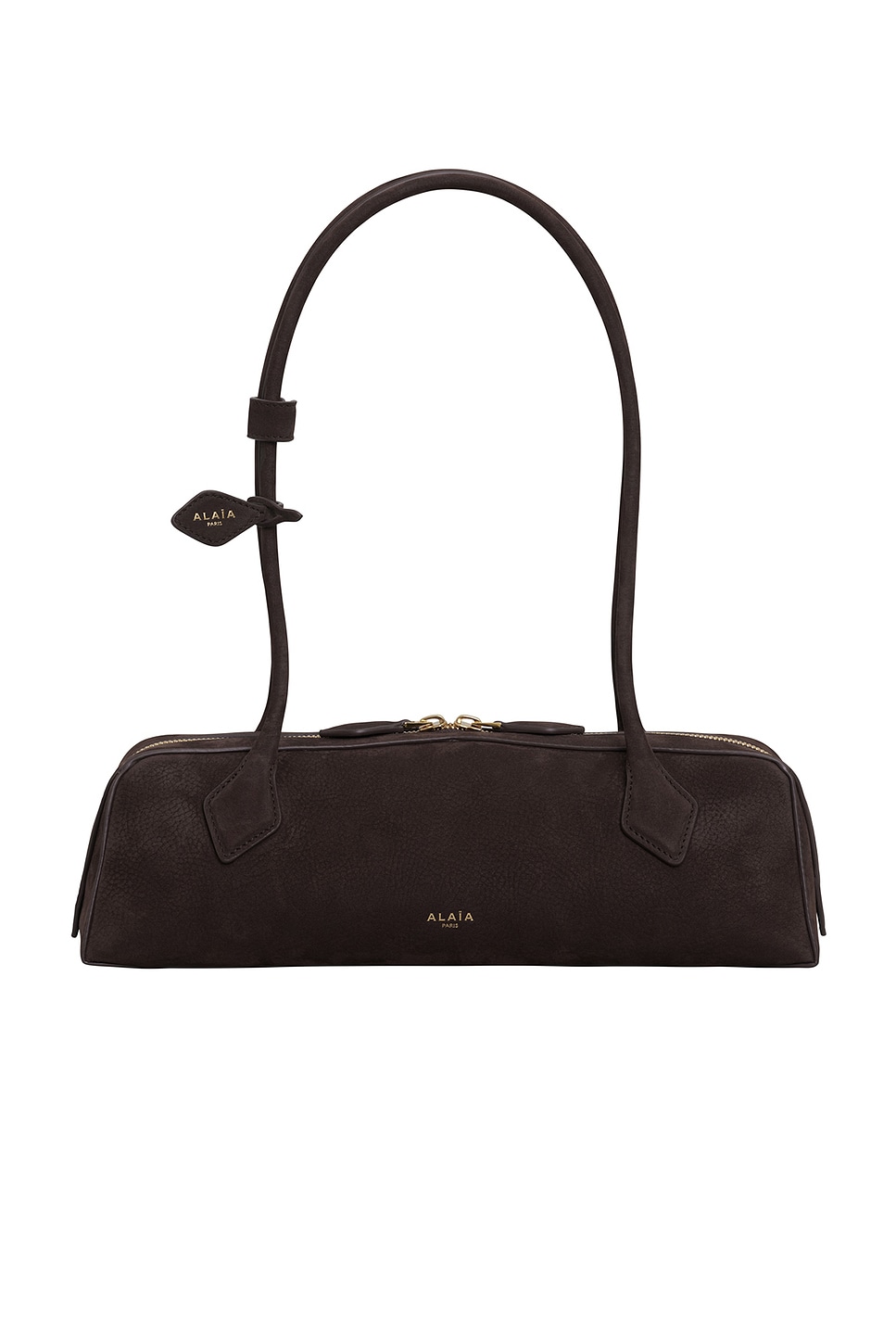 Alaïa Medium Teckel Bag In Gray
