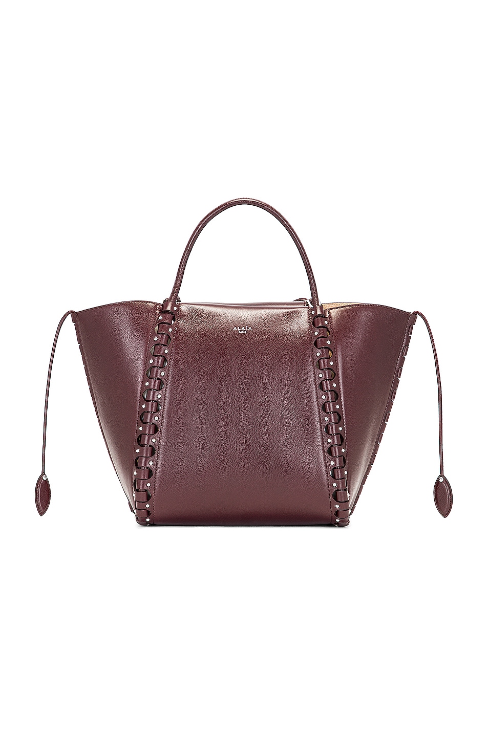 ALAÏA Le Hinge Bag in Chocolate