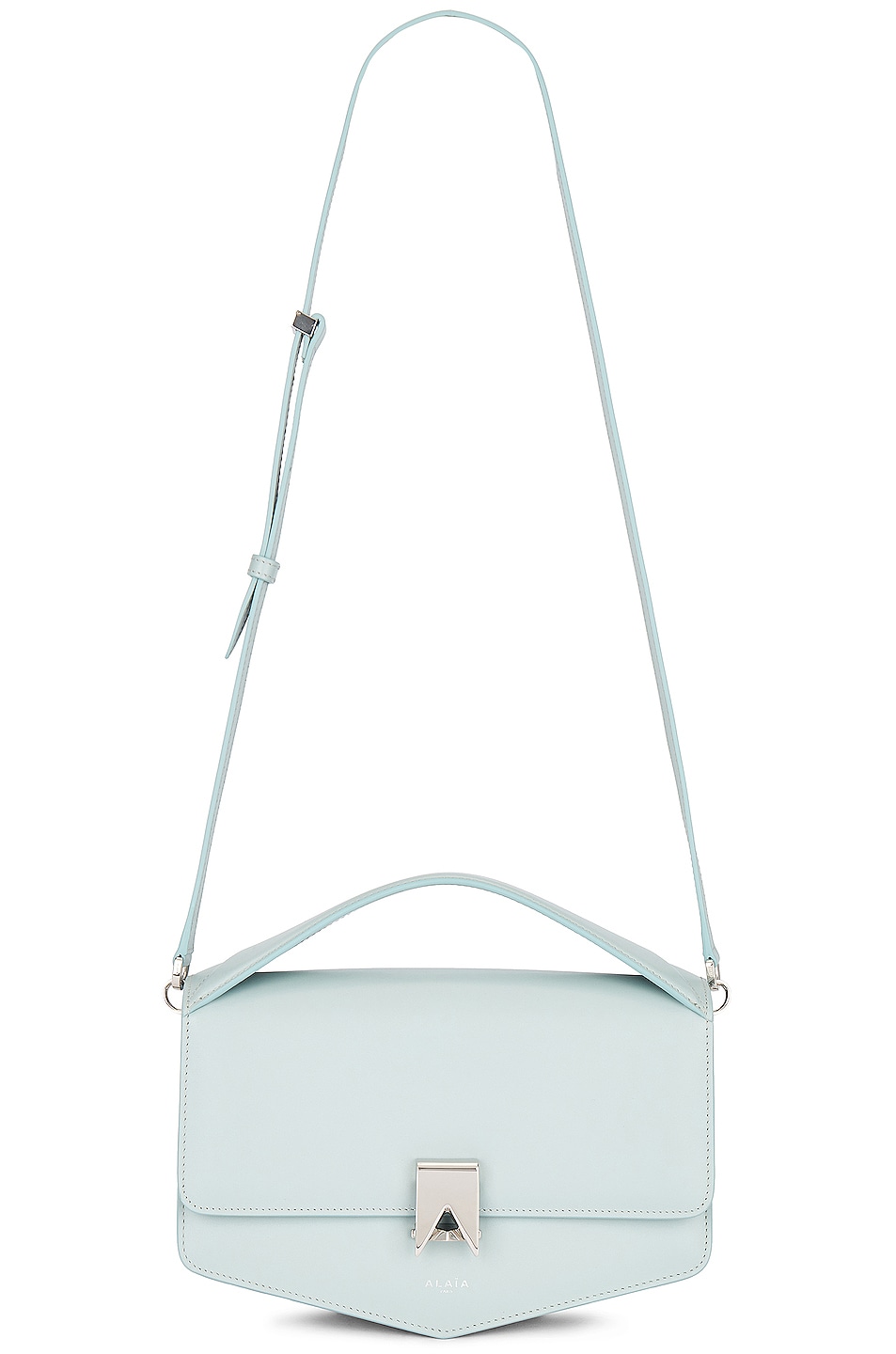 ALAÏA Le Papa Top Handle Bag in Light Grey