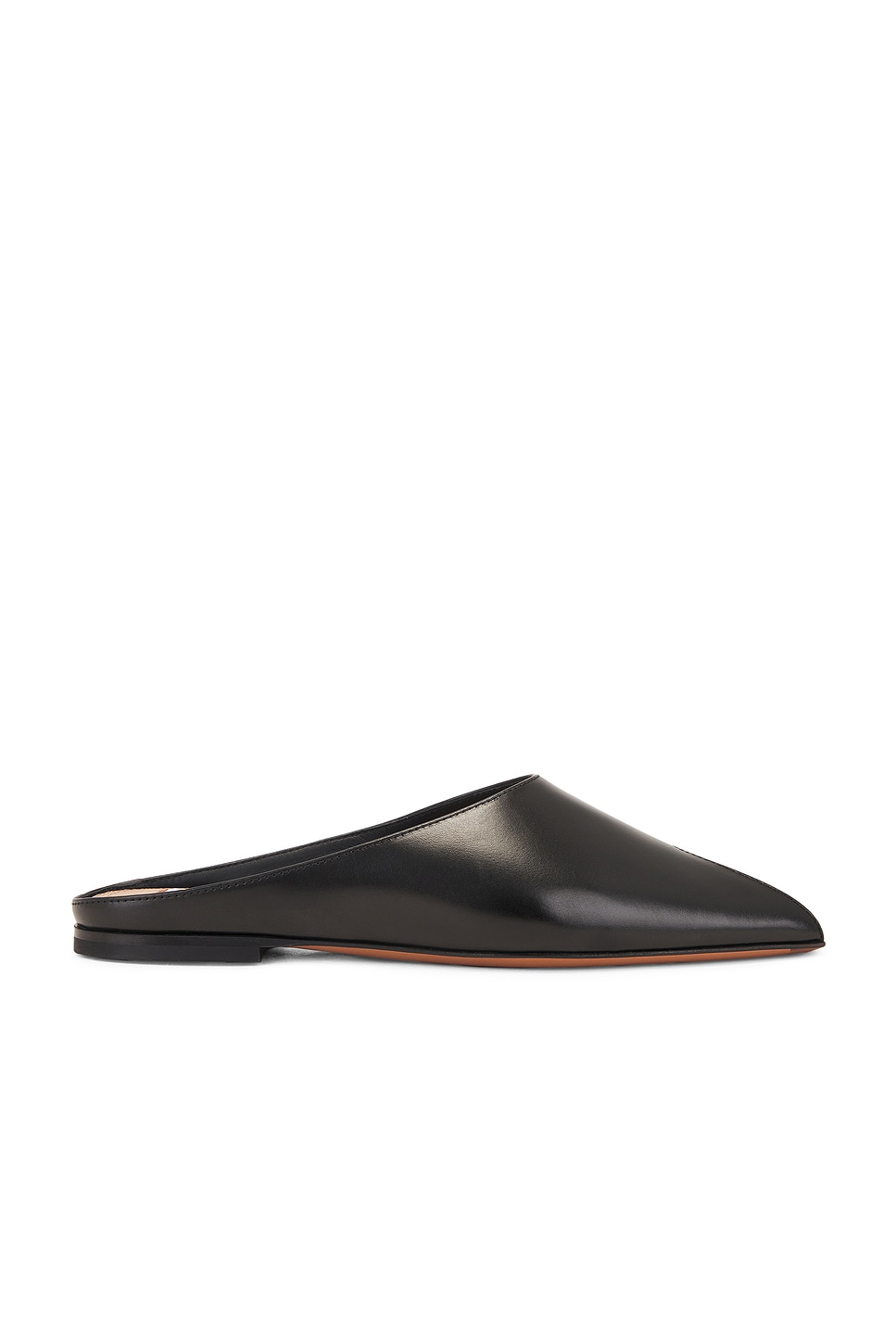 Image 1 of ALAÏA Flat Mule in Noir