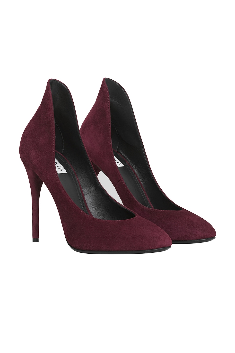 Image 1 of ALAÏA Stiletto Pump in Rouge Grenat