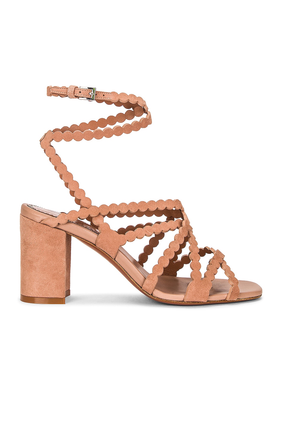 Image 1 of ALAÏA Chamois Minimal Sandals in Chair