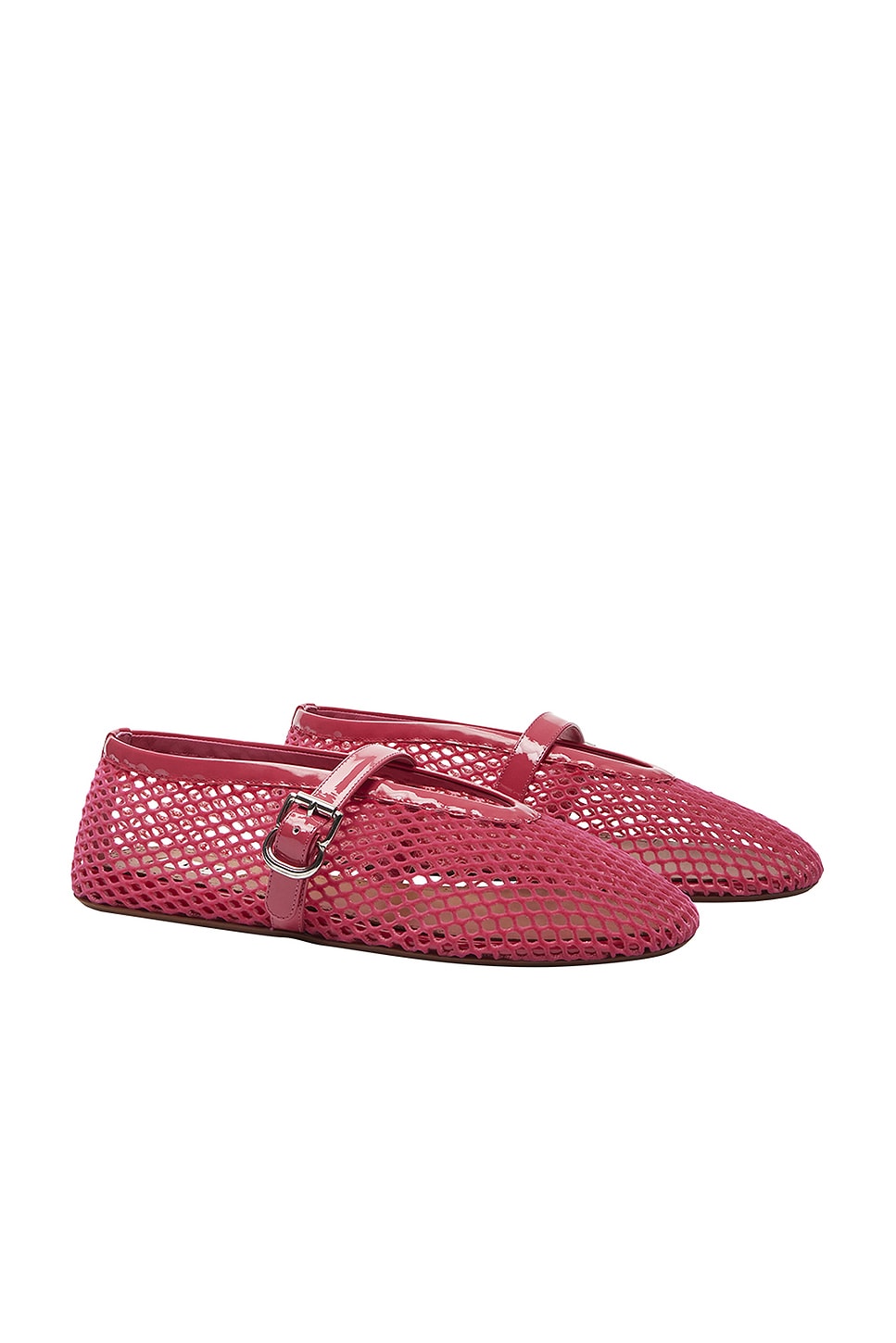 Image 1 of ALAÏA Ballet Flat in Fuchsia
