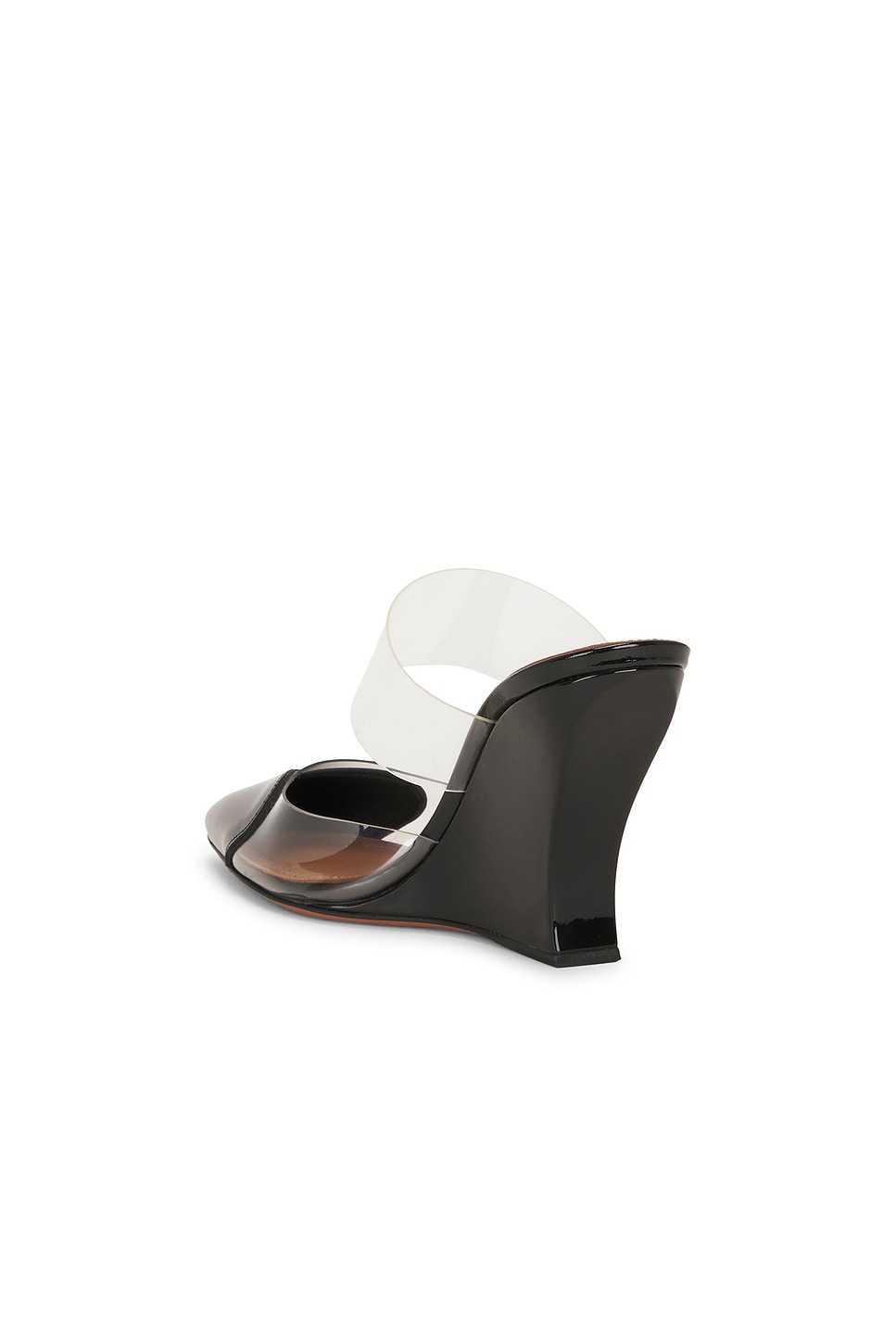 Alaïa Wedge Mule In Noir
