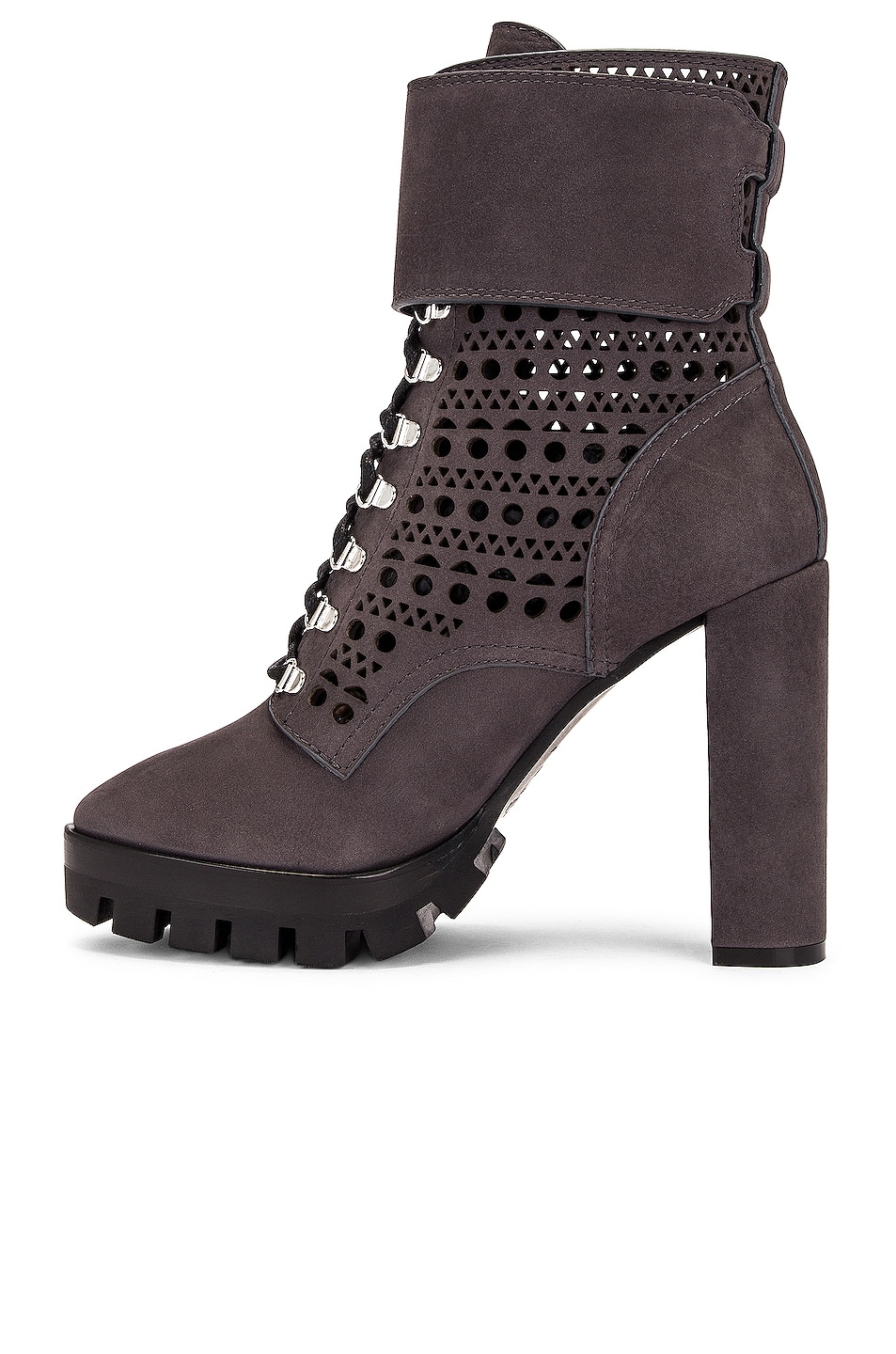 Alaïa Perforated Military Boots thumbnail