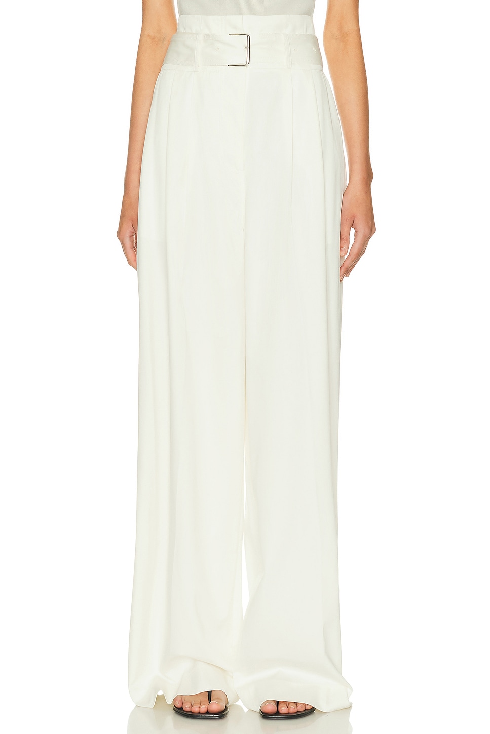 Adam Lippes Jericho Pant In Neutral