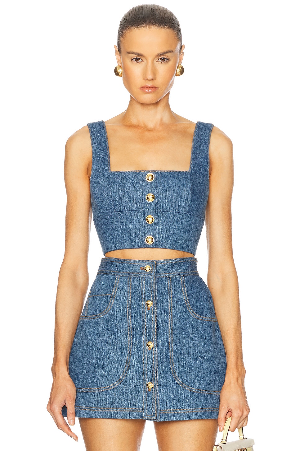 Quinn Top in Blue