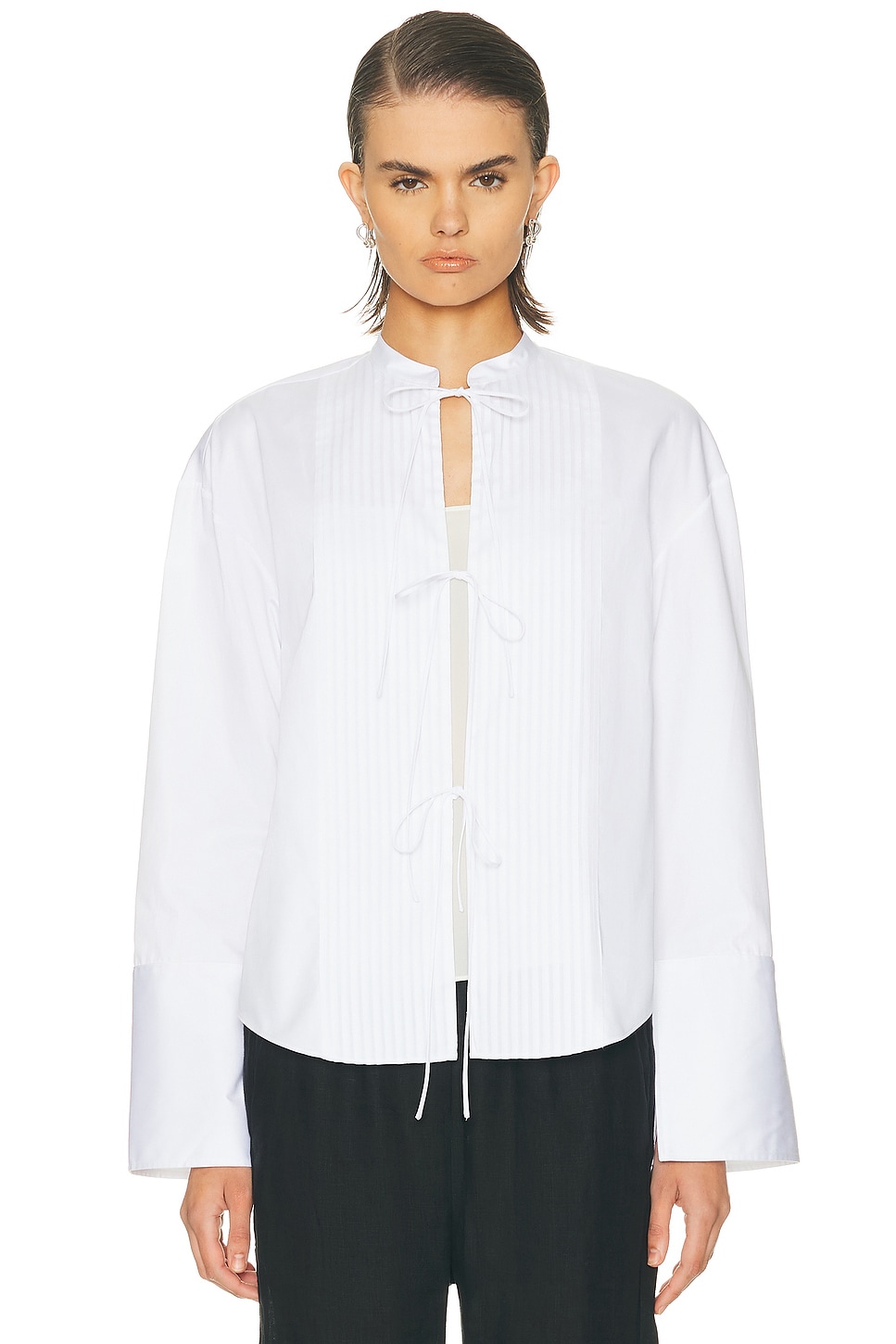 Adam Lippes Mick Top In White
