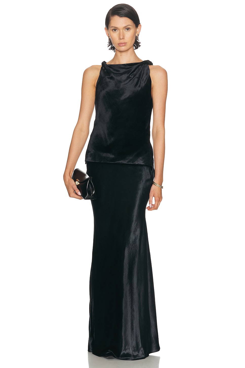 Image 4 of Adam Lippes Selima Top in Black