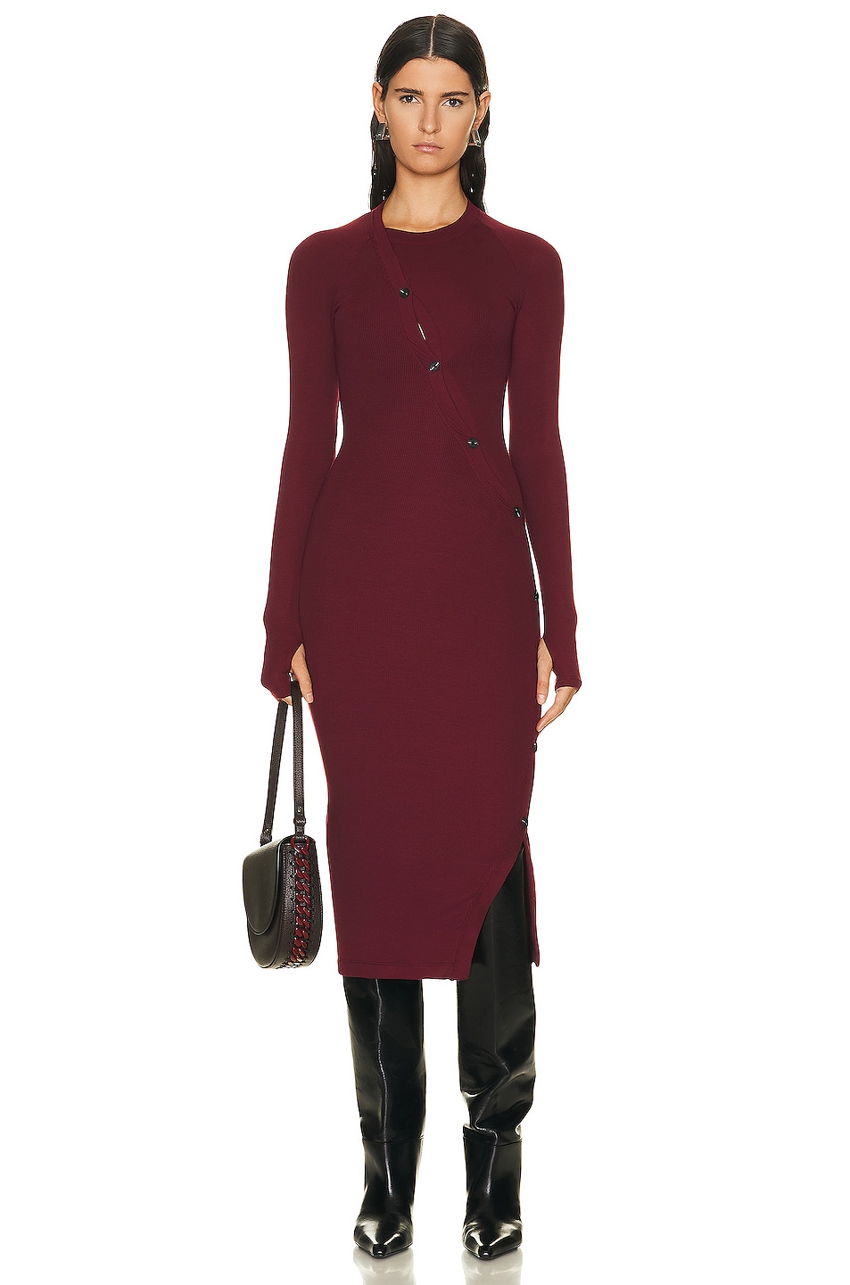 Image 1 of ALIX NYC Pearson Dress in Sangria