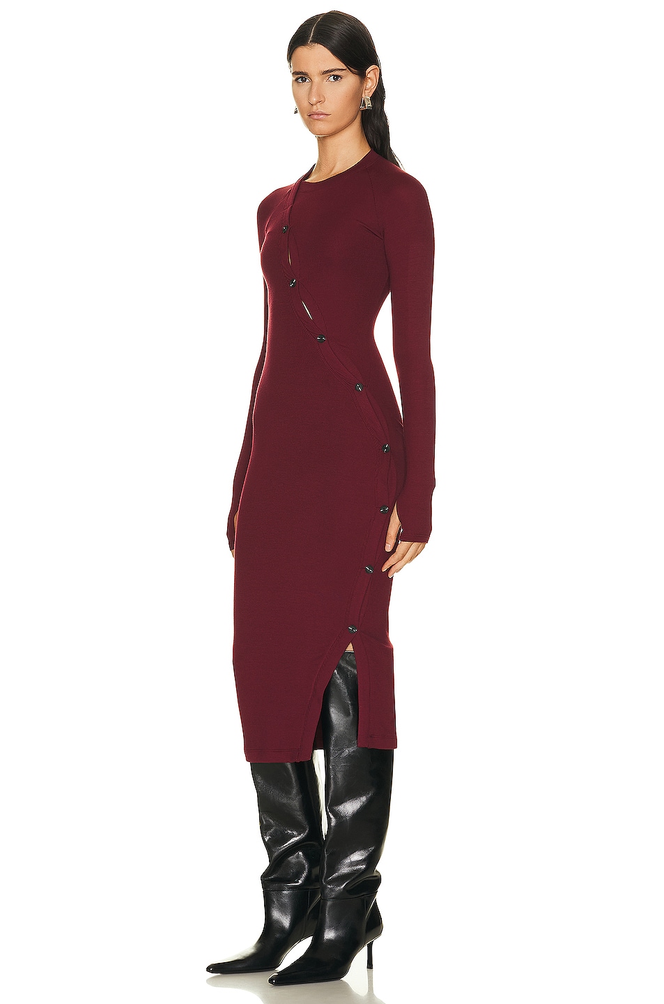 ALIX NYC Pearson Dress in Sangria FWRD