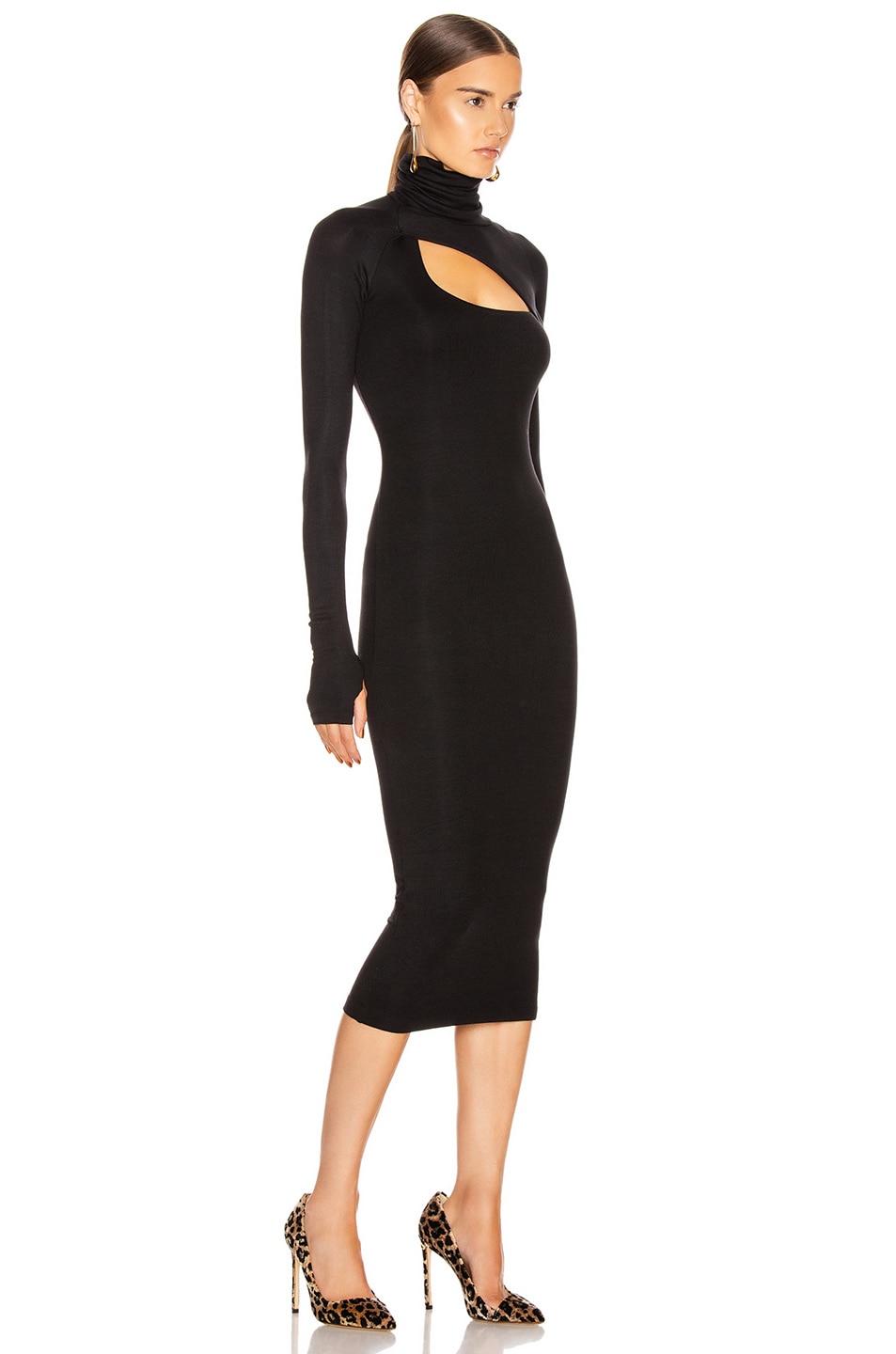 ALIX NYC Clarkson Dress in Black | FWRD