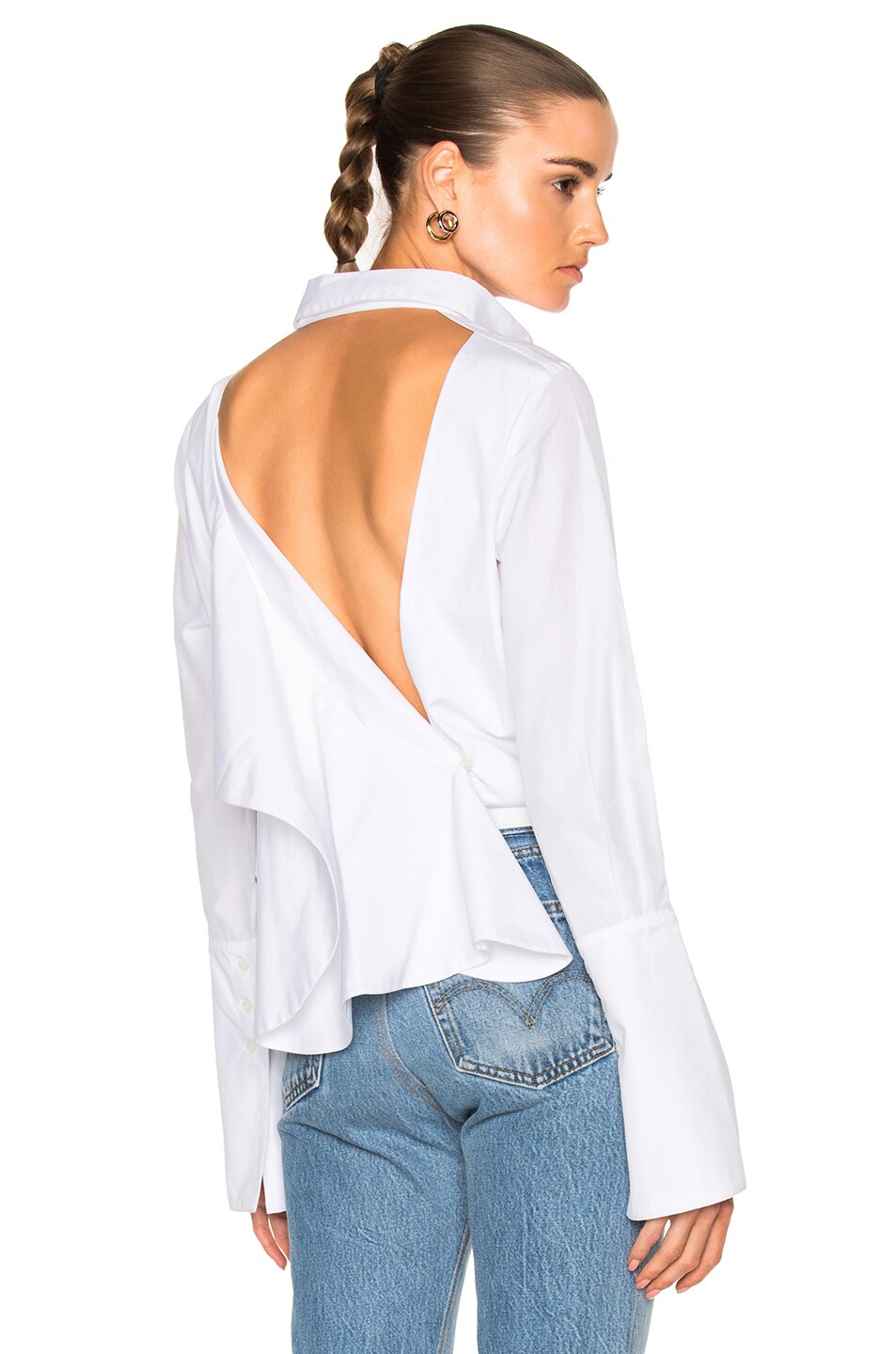 Image 1 of ALIX NYC Payson Bodysuit in White