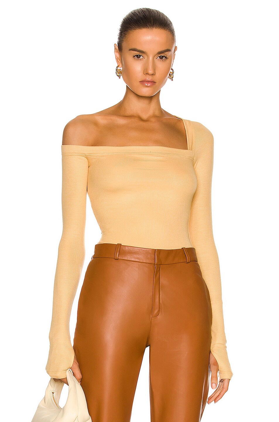 Image 1 of ALIX NYC Hester Bodysuit in Butter