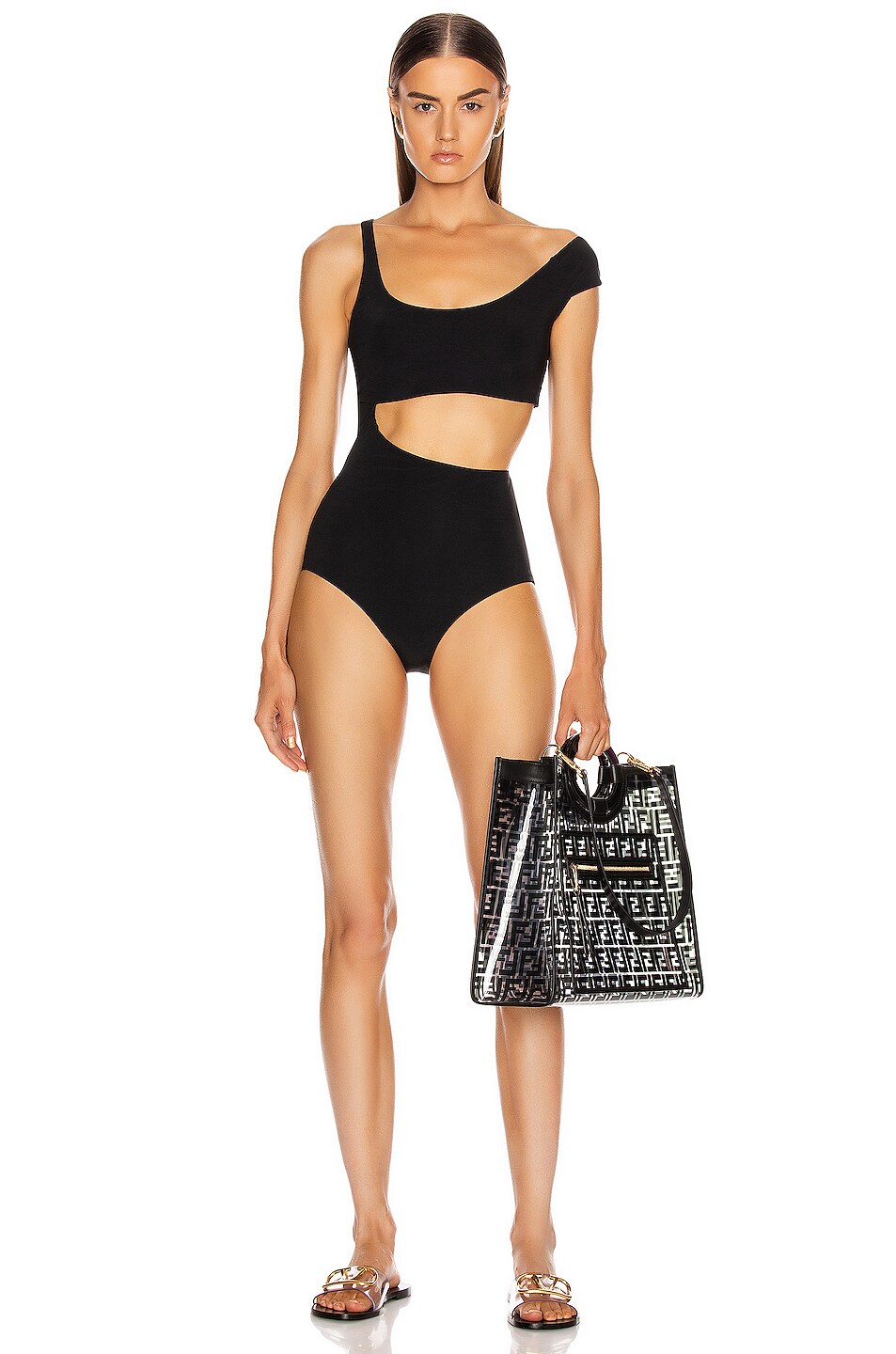 Image 1 of ALIX NYC Palermo Swimsuit in Black