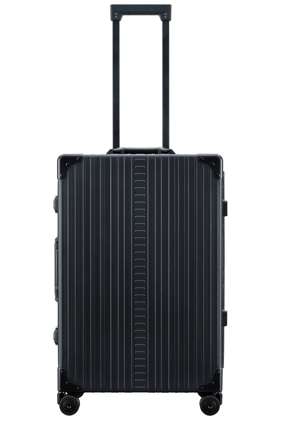 Traveler Checked 26 Suitcase in Black