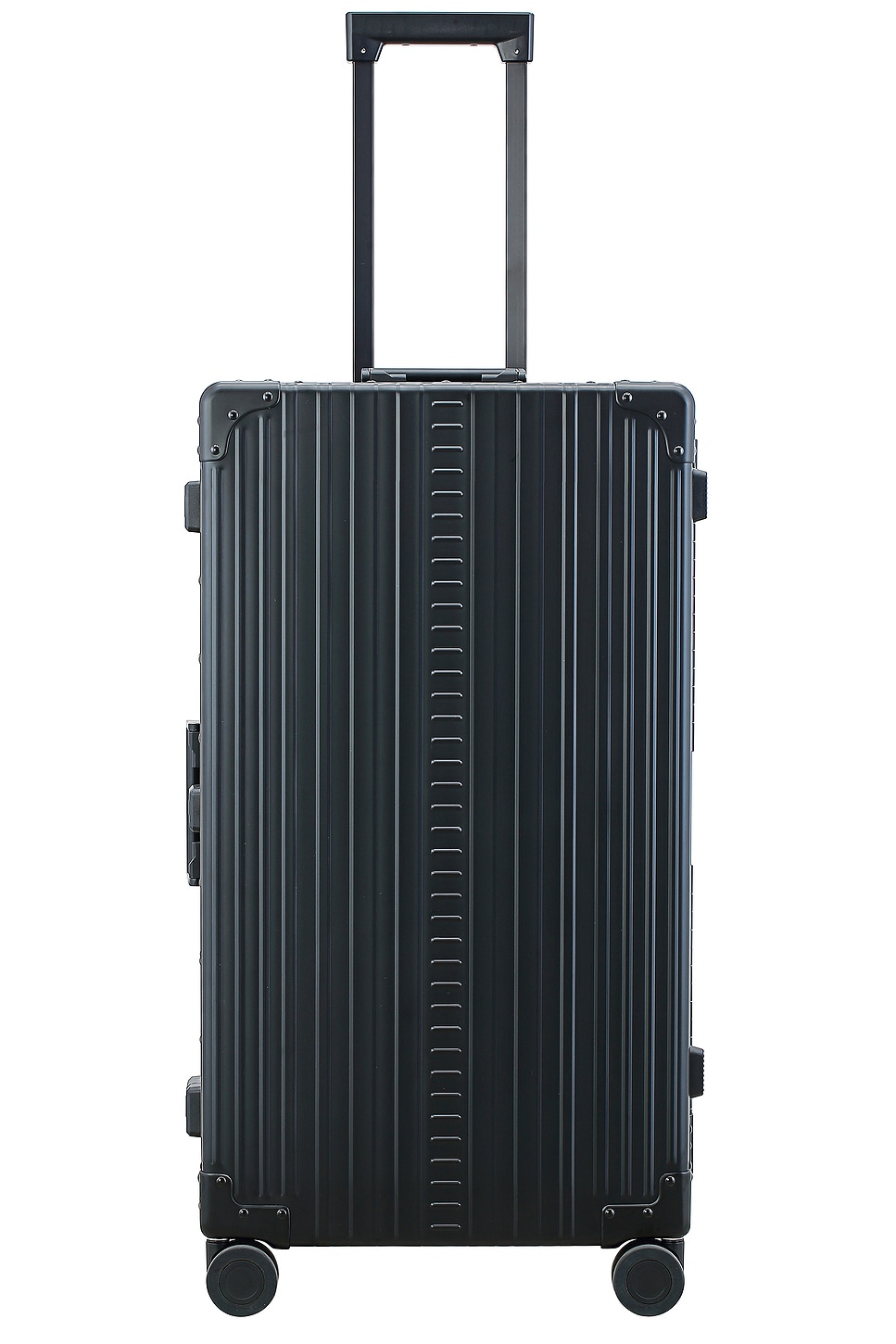 International Trunk Checked 30 Suitcase in Black