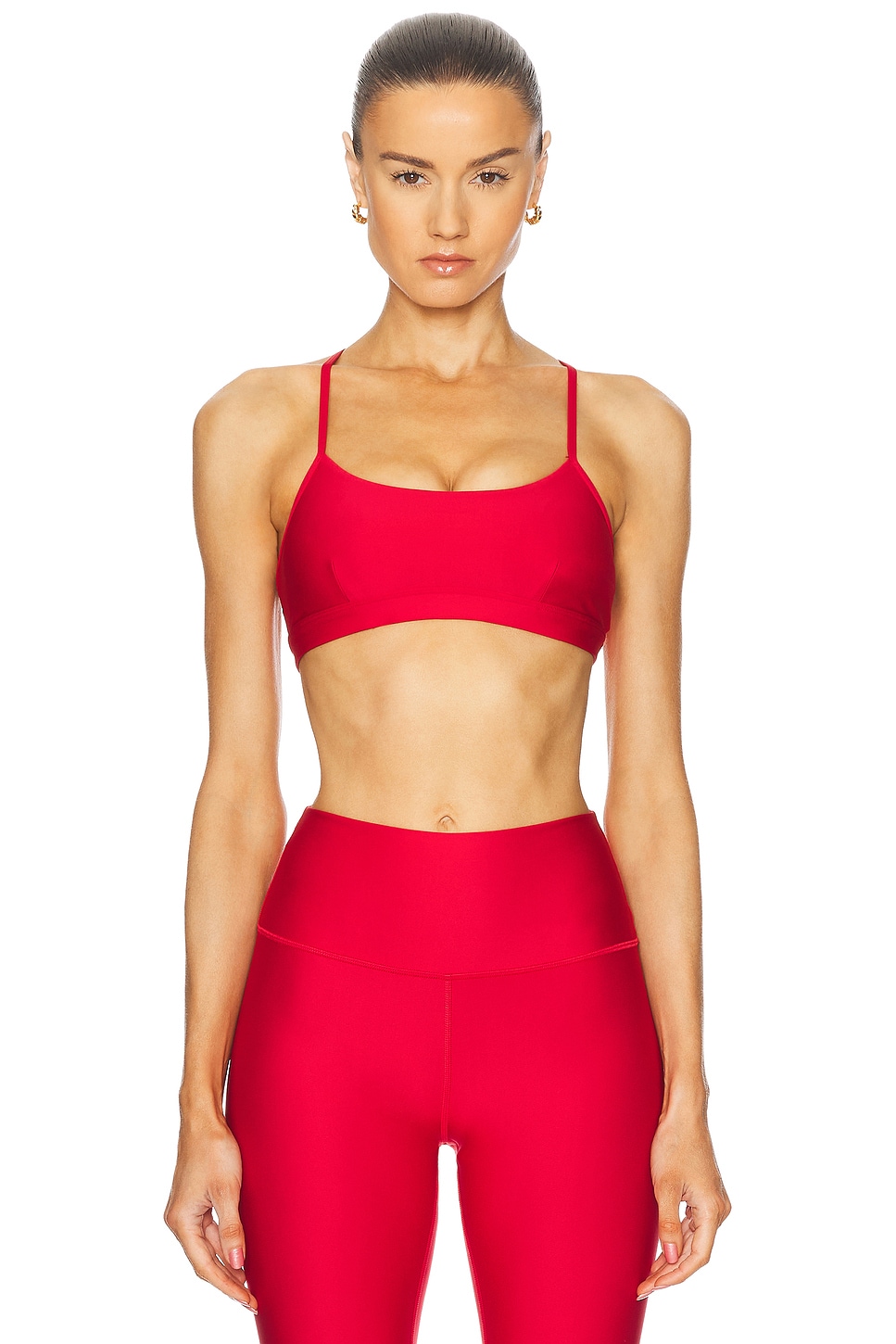 Airlift Intrigue Bra in Red